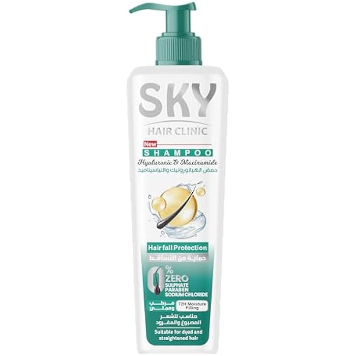 Shampoo 400ml with Hyaluronic Acid and Niacinamide Zero Salfate